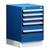 5-Drawer Compact Modular Drawer Cabinet 18'' W x 21''D - L3ABD-2420L3D