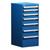 7-Drawer Compact Modular Drawer Cabinet 18'' W x 21''D - L3ABD-4028L3B