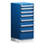 7-Drawer Compact Modular Drawer Cabinet 18'' W x 21''D - L3ABD-4028L3D
