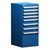 8-Drawer Compact Modular Drawer Cabinet 18'' W x 21''D - L3ABD-4012B