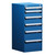 6-Drawer Compact Modular Drawer Cabinet 18'' W x 21''D - L3ABD-4026L3B
