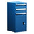 3-Drawer Compact Modular Drawer Cabinet 18'' W x 21''D - L3ABD-4018L3B