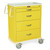 6-Drawer Wide Steel Isolation Cart With Key Lock And Antimicrobial Top