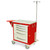 5-Drawer Lightweight Aluminum Emergency Cart, Breakaway Lock and Emergency Package