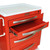 5-Drawer Lightweight Aluminum Emergency Crash Cart with 24'' Drawer Space