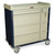 Dual Column Steel Medication Cart, Key Lock and 750 Punch Card Capacity