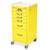 6-Drawer Antimicrobial Steel Infection Control Cart With Key Lock