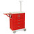 6-Drawer Tall Emergency Crash Cart with Breakaway Lock, 30'' Drawer Space