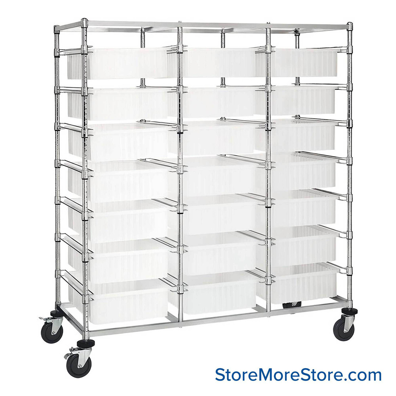 Image of product Rolling Wire Drawer Carts