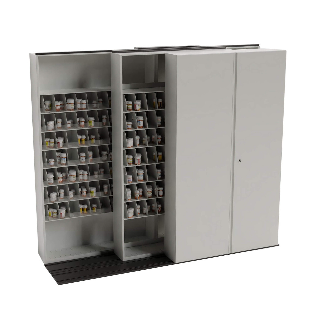 Image of product Sliding Pharmacy Shelves