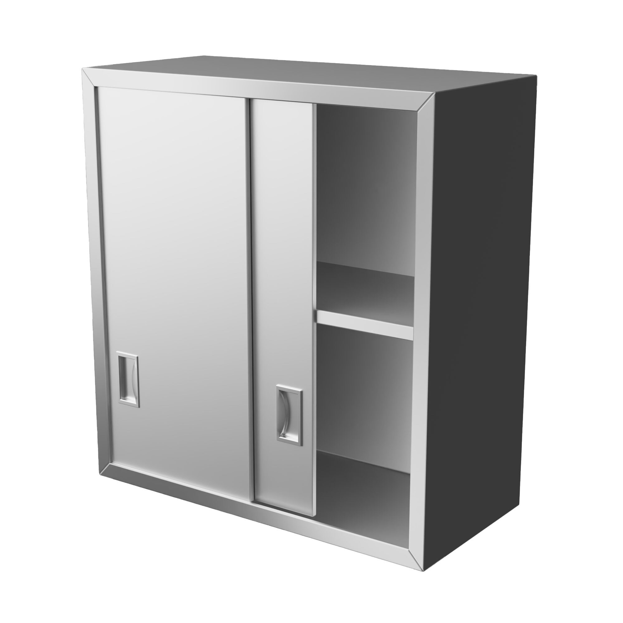Image of product Stainless Steel Wall Cabinets with Doors