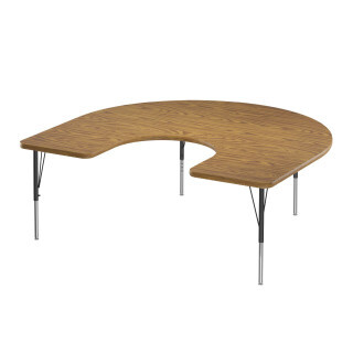 Image of product Adjustable Height Activity Tables-Horseshoe Shaped