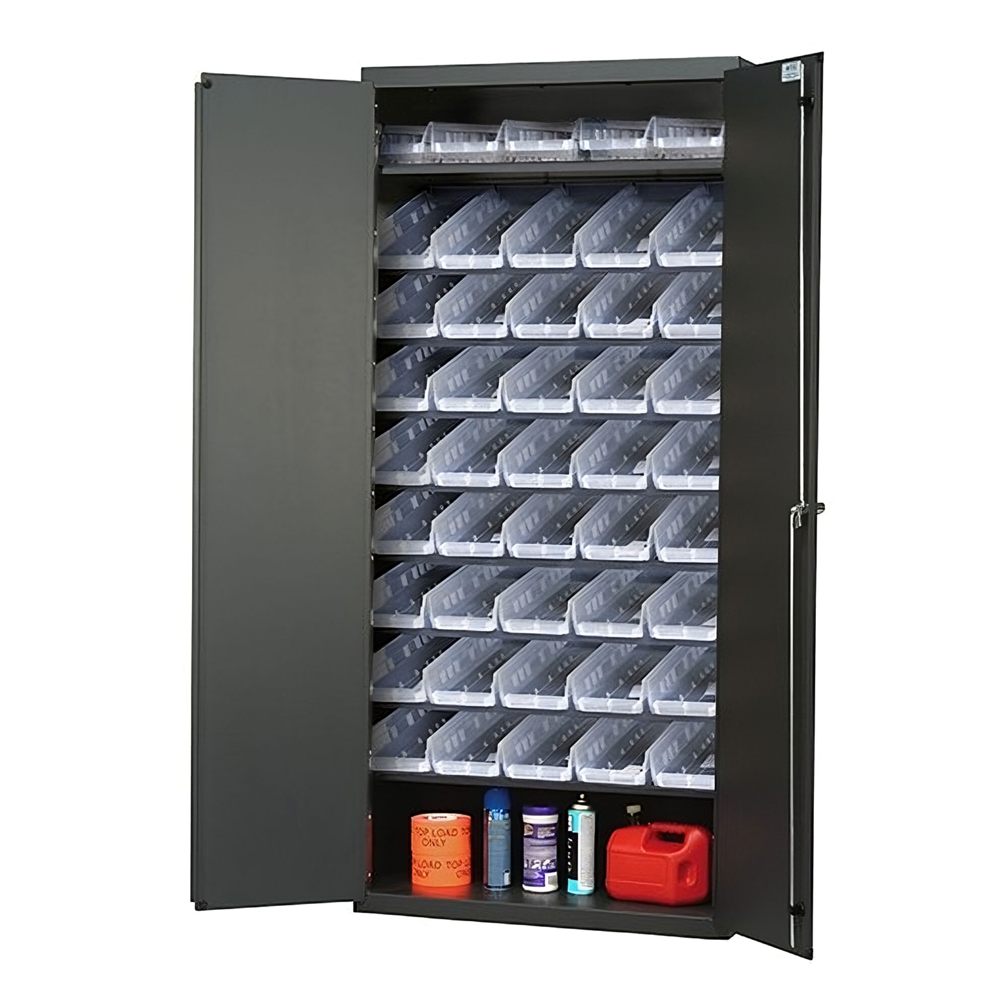 Image of product Storage Cabinets with Bins