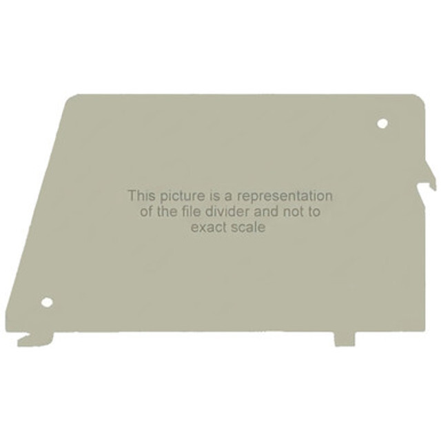 Image of product Type "S" Steel Shelf Dividers