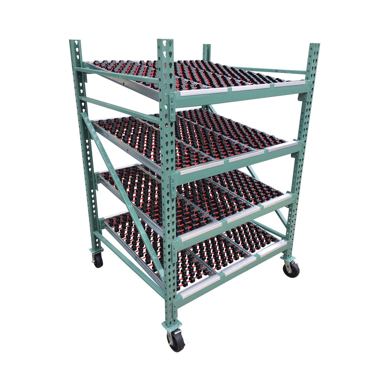 Image of product Mobile Gravity Flow Racks