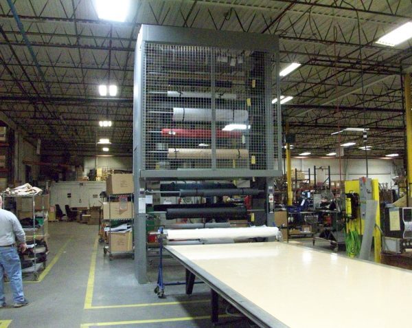 Image of product Vertical Roll Storage Carousels