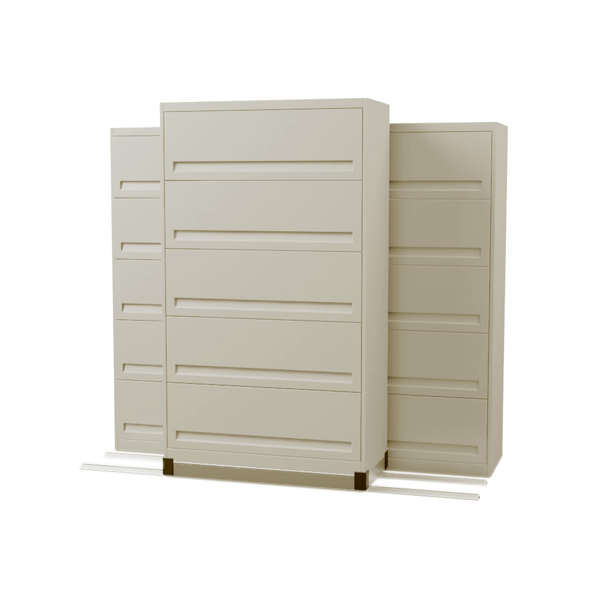 Image of product Flipper Door Cabinets on Tracks