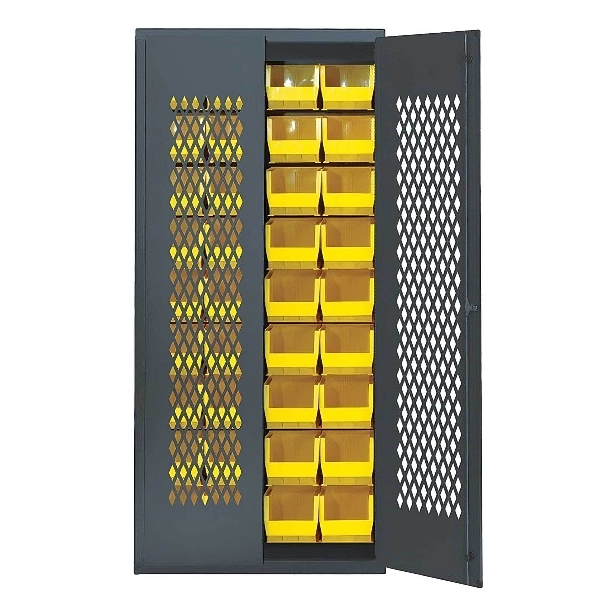 Image of product Bin Cabinets with Vented Doors
