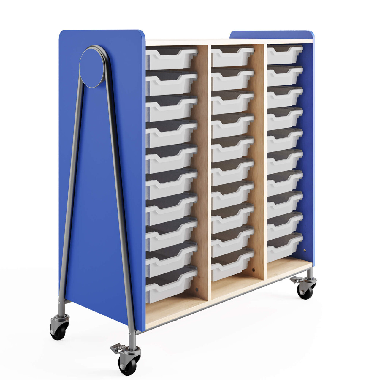 Image of product Rolling Storage Carts with Drawers