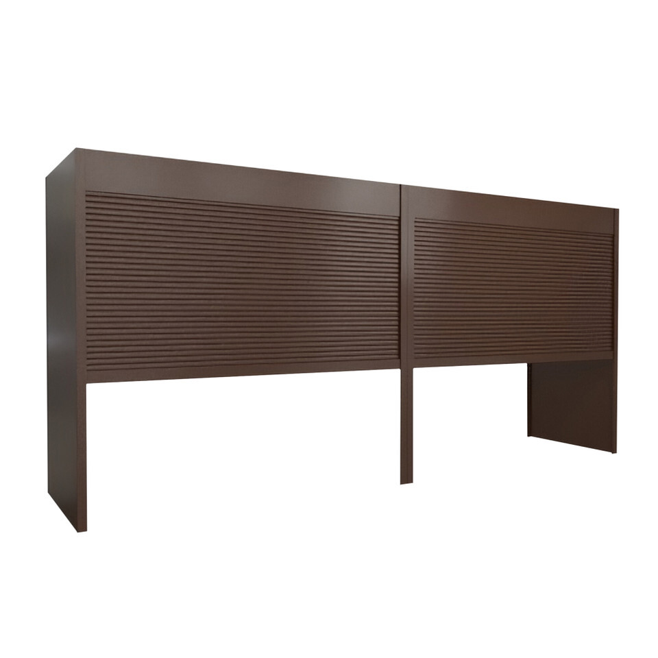 Image of product Sliding Doors for Four-Deep Letter Shelving