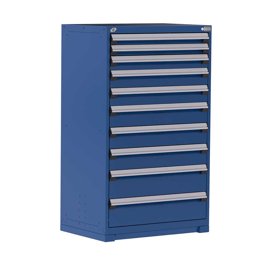 10-Drawer Heavy Duty Modular Drawer Cabinet 36'' W x 24''D - R5AEE-5837 (with compartments)