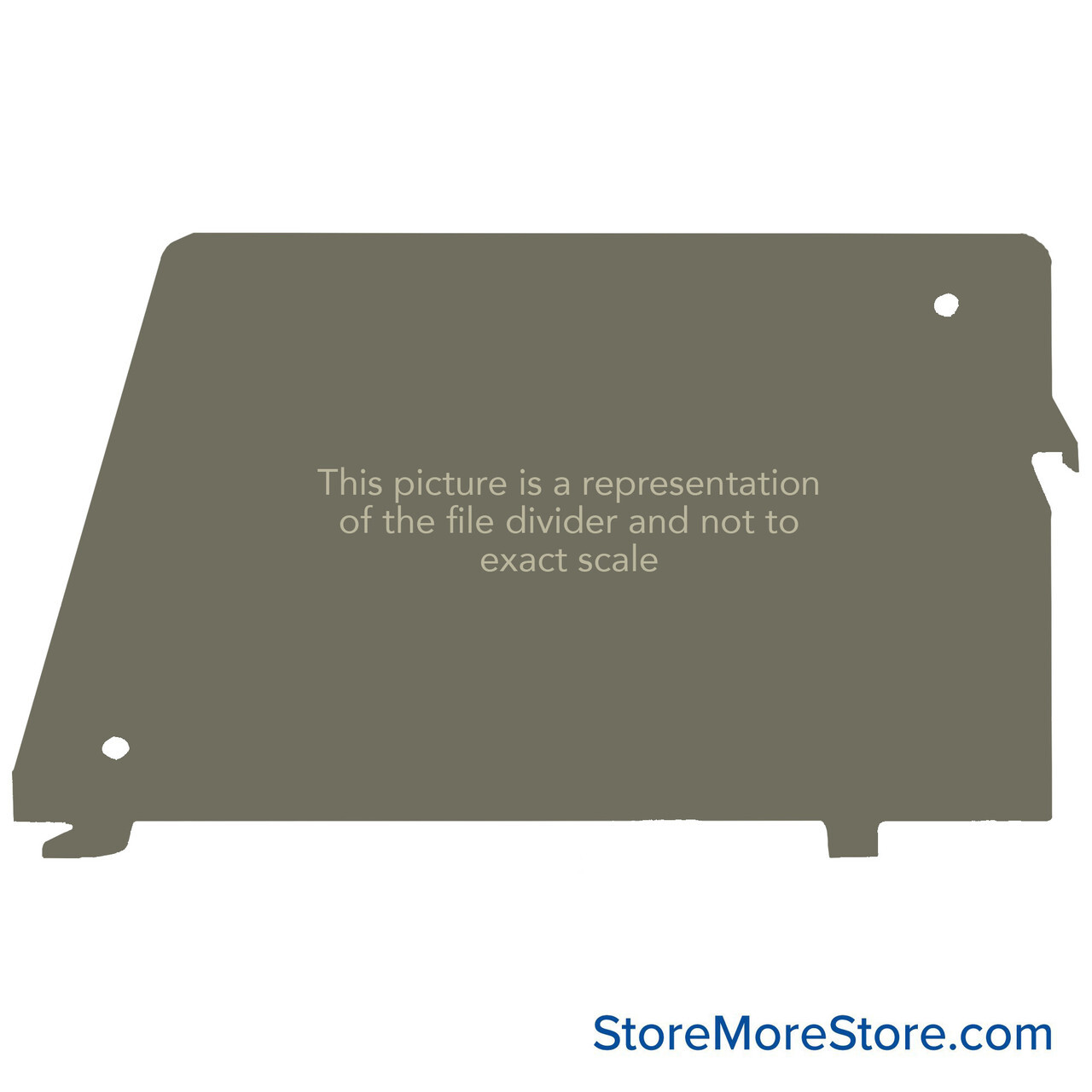 Image of product Type "S" Steel Shelf Dividers