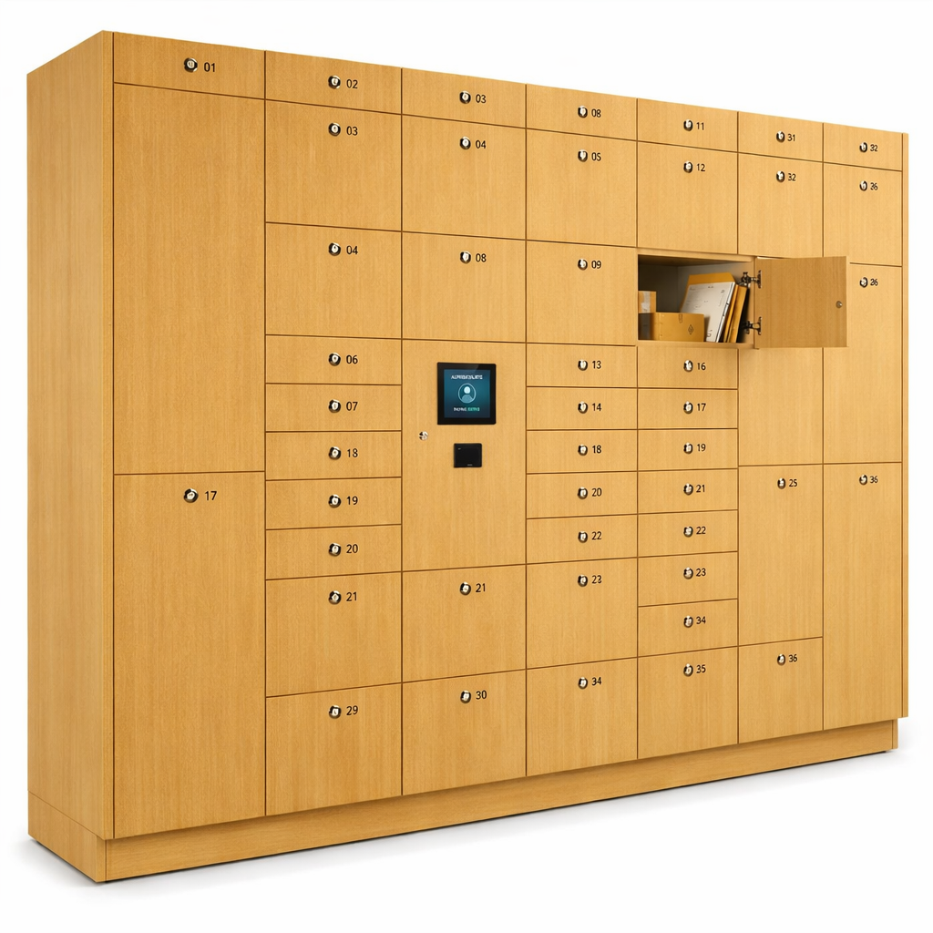 Image of product Retail Order Pickup Smart Lockers