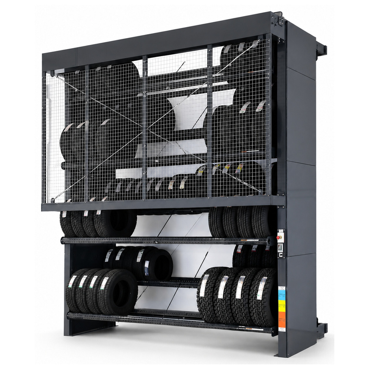 Image of product Vertical Tire Carousels