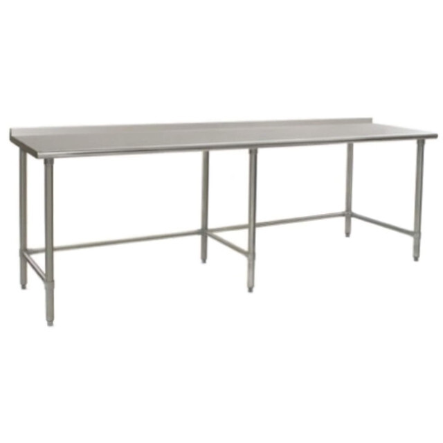 Image of product Rear Upturn Stainless Steel Tables