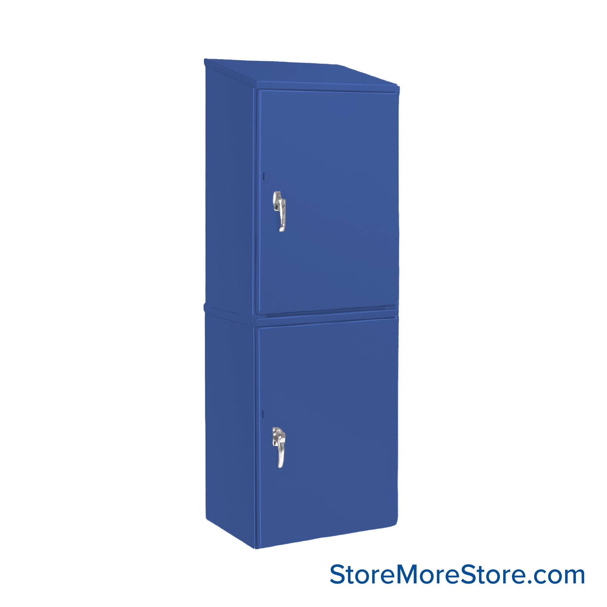 Stackable Storage Lockers Light Blue[#2851AE] SKU SMS-05-V115-DPL-1621-LB