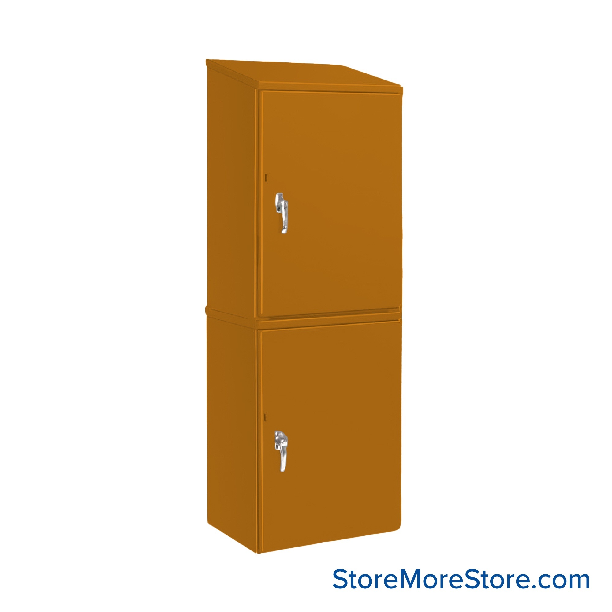 Stackable Storage Lockers Orange[#D47A04] SKU SMS-05-V115-DPL-1621-OR