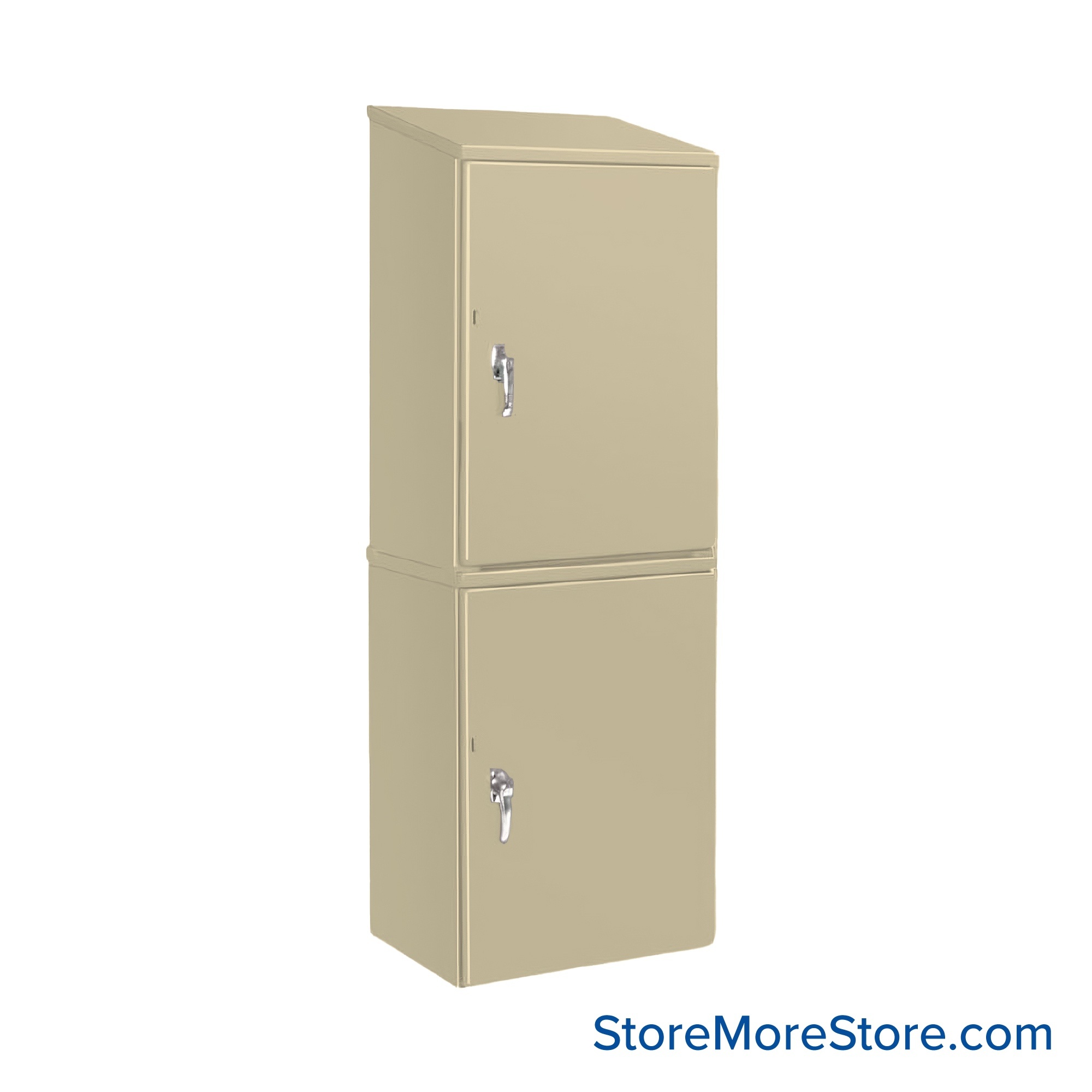 Stackable Storage Lockers Putty[#F5E1AA] SKU SMS-05-V115-DPL-1621-PY