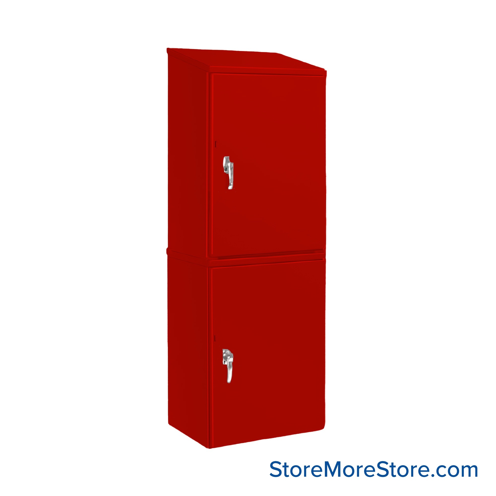 Stackable Storage Lockers Red[#D20B00] SKU SMS-05-V115-DPL-1621-RD
