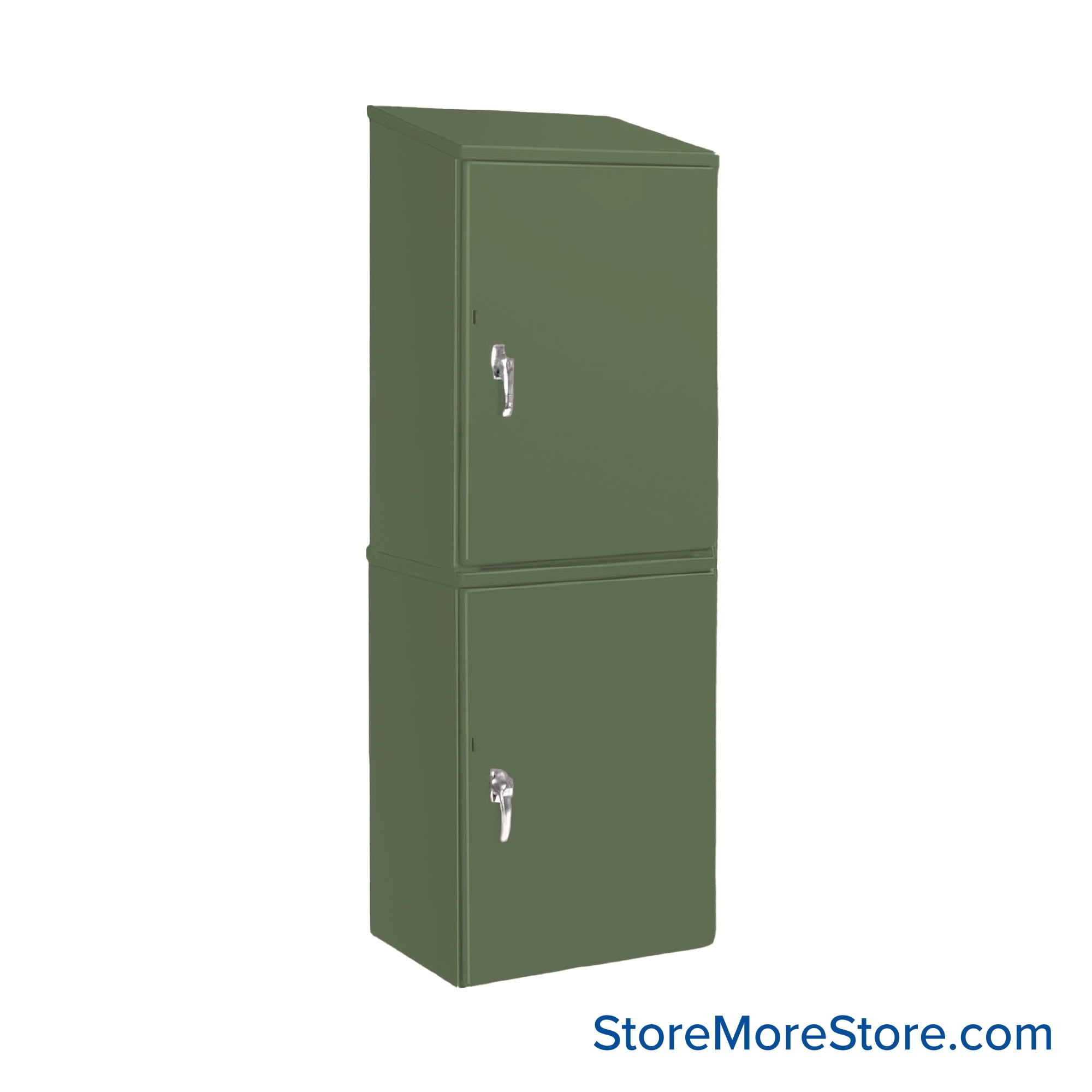 Stackable Storage Lockers Vista Green[#71825E] SKU SMS-05-V115-DPL-1621-VG