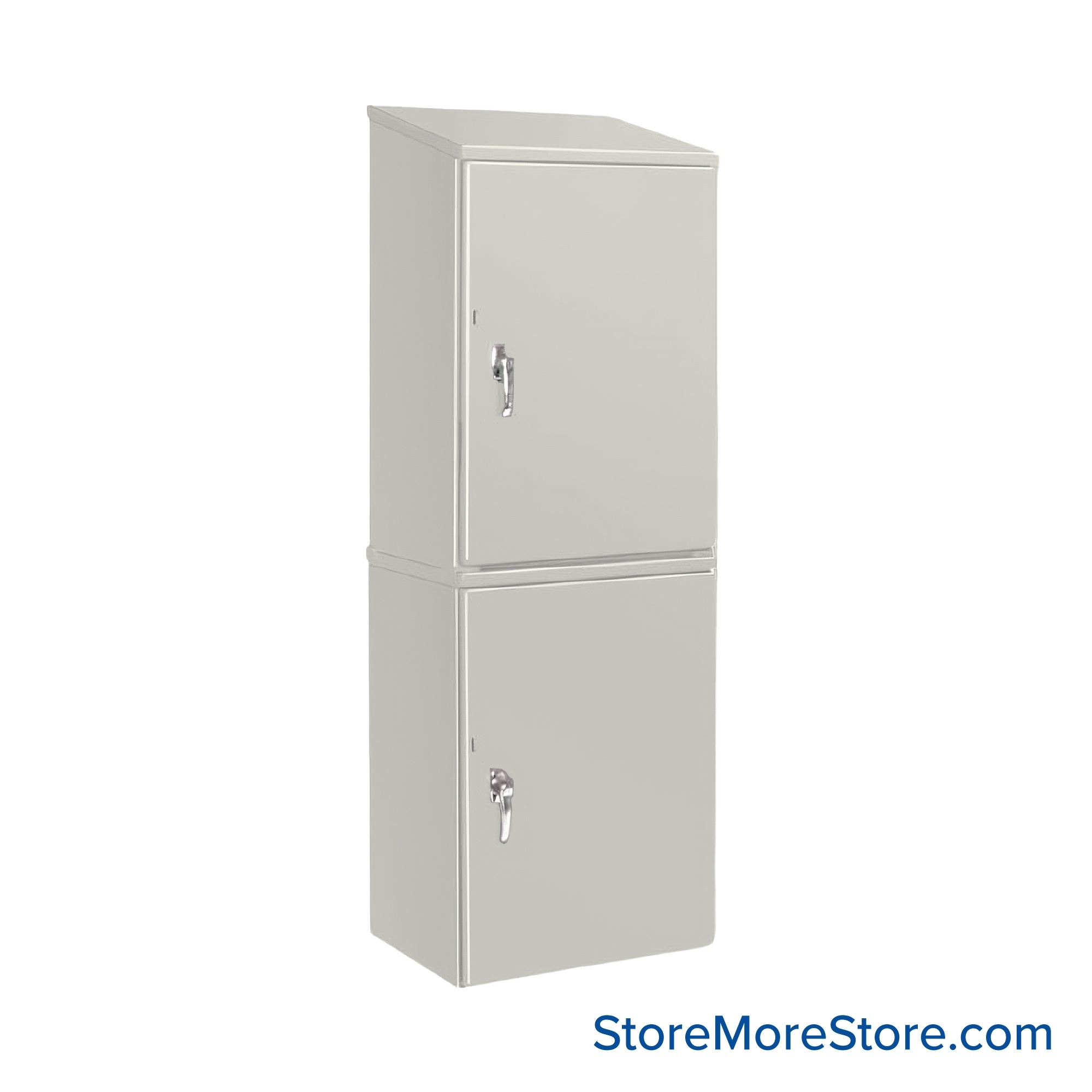 Stackable Storage Lockers White[#FFFFF5] SKU SMS-05-V115-DPL-1621-WH