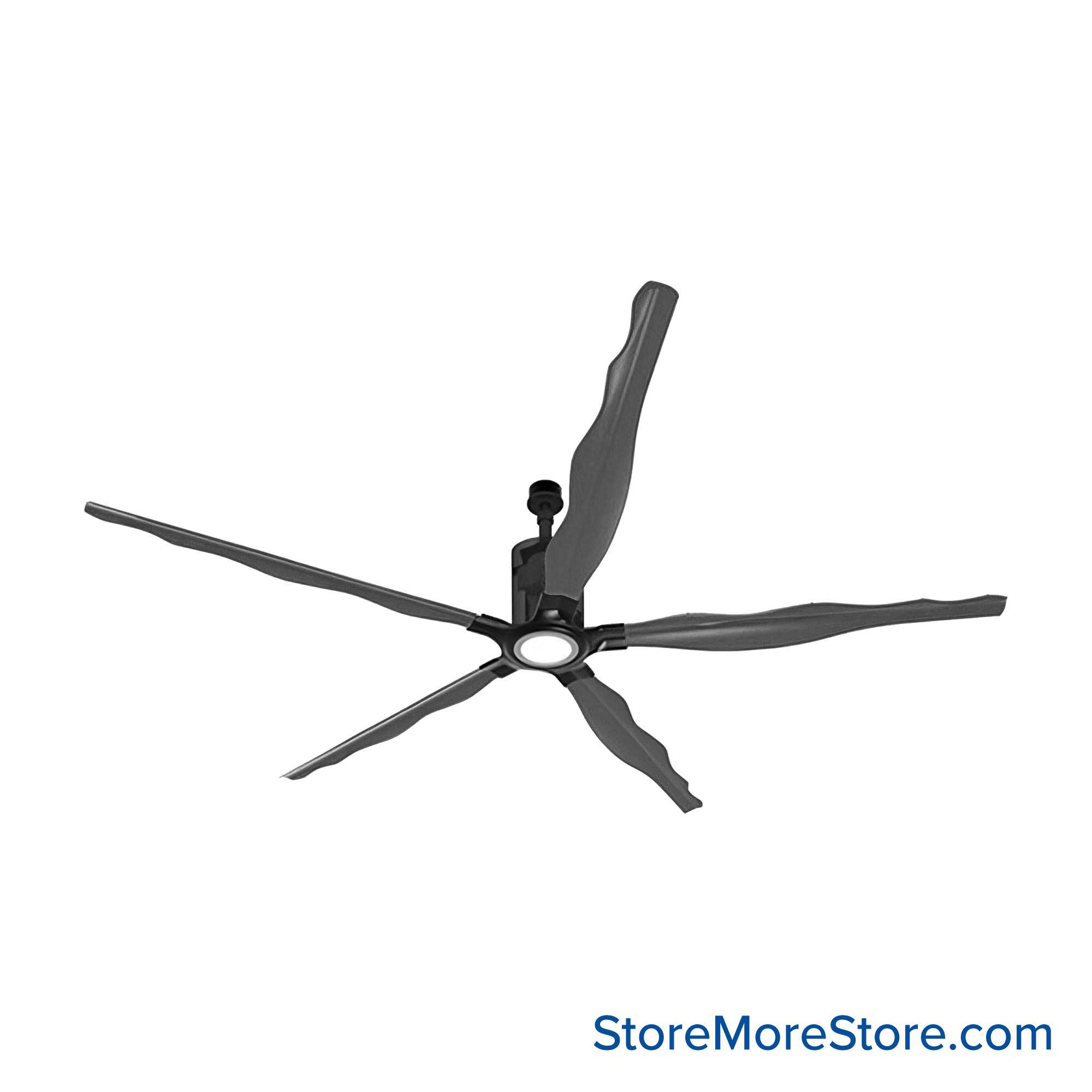 Big Commercial Ceiling Fan Slate[#616161] SKU SMS-09-V36-RLCX0010-SLA