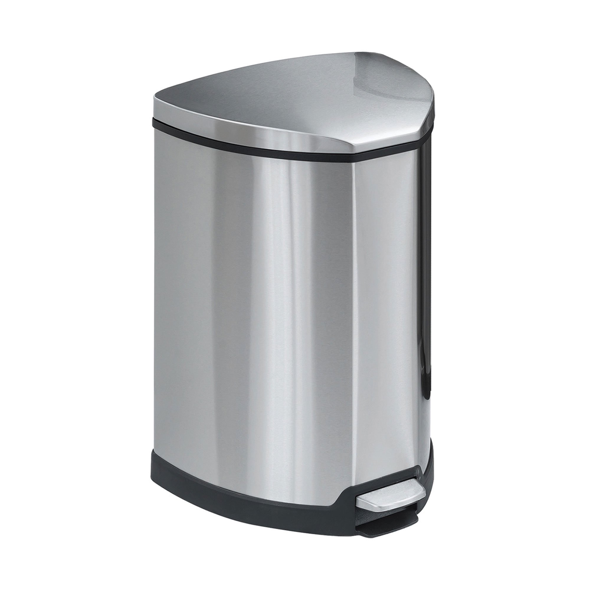 Stainless Step-On Trash Cans 4, 7, 10 Gallon 7 Gallons SKU SMS-12-V37-9686SS