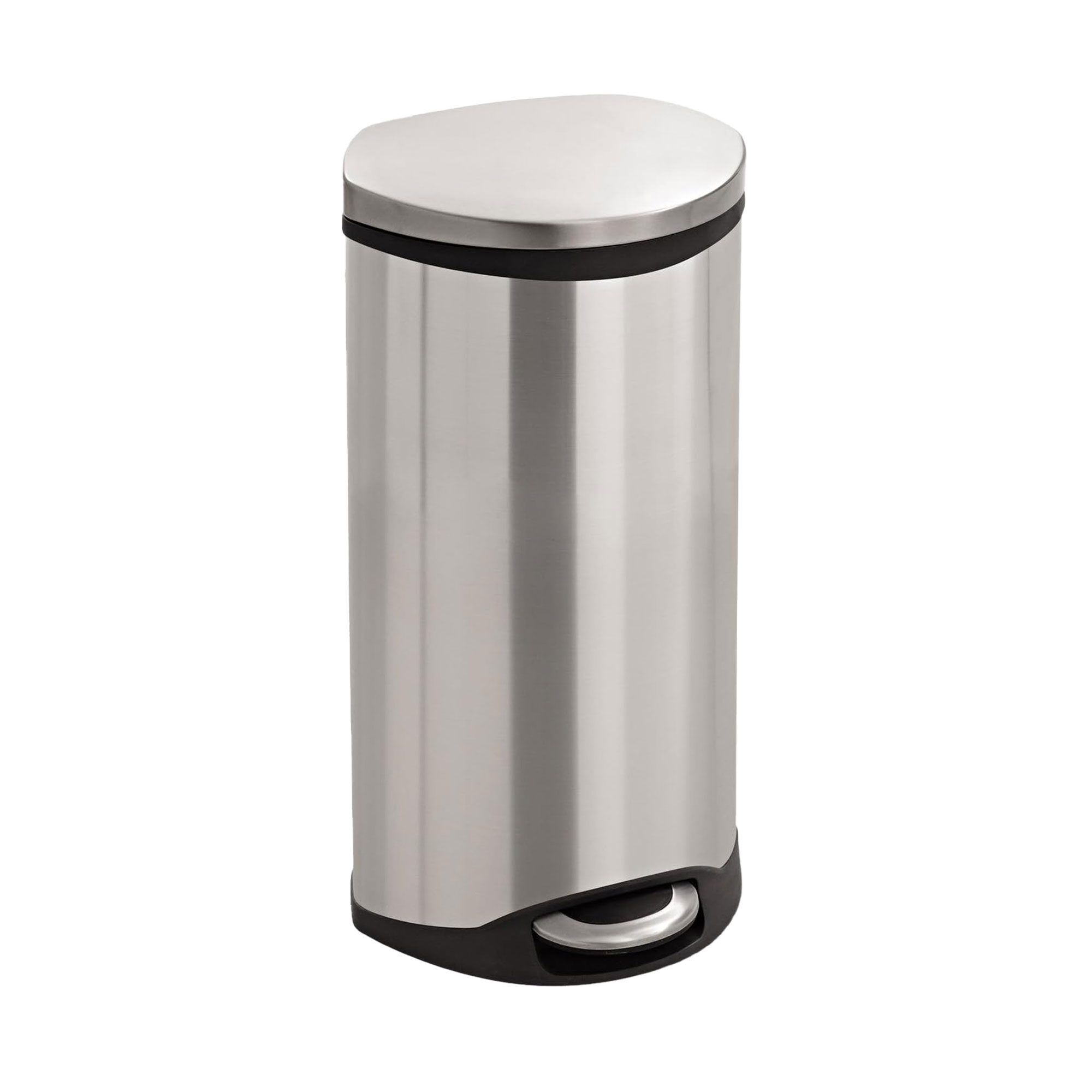 Ellipse Step-On Trash Cans 7.5 & 12.5 Gallon 7.5 Gallons SKU SMS-12-V37-9902SS