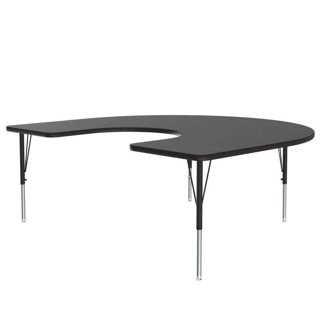 Adjustable Height Activity Tables-Horseshoe Shaped Black Granite[https://cdn11.bigcommerce.com/s-ae8l2aaf6n/product_images/attribute_value_images/38531.preview.jpg?t=1741118989] Black[https://cdn11.bigcommerce.com/s-ae8l2aaf6n/product_images/attribute_value_images/38545.preview.jpg?t=1741118999] Black/Chrome[https://cdn11.bigcommerce.com/s-ae8l2aaf6n/product_images/attribute_value_images/38555.preview.jpg?t=1741119007] SKU SMS-04-V28-A6066-HOR-07