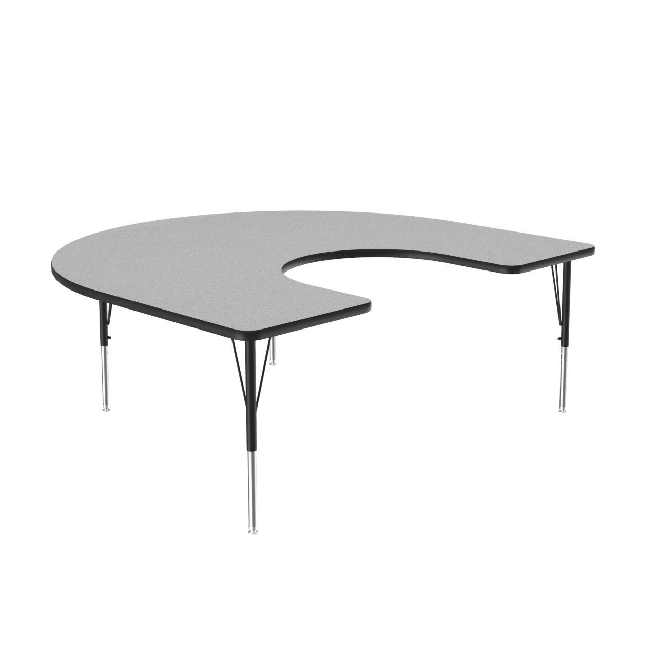 Adjustable Height Activity Tables-Horseshoe Shaped Gray Granite[https://cdn11.bigcommerce.com/s-ae8l2aaf6n/product_images/attribute_value_images/38535.preview.jpg?t=1741118992] Black[https://cdn11.bigcommerce.com/s-ae8l2aaf6n/product_images/attribute_value_images/38545.preview.jpg?t=1741118999] Black/Chrome[https://cdn11.bigcommerce.com/s-ae8l2aaf6n/product_images/attribute_value_images/38555.preview.jpg?t=1741119007] SKU SMS-04-V28-A6066-HOR-15