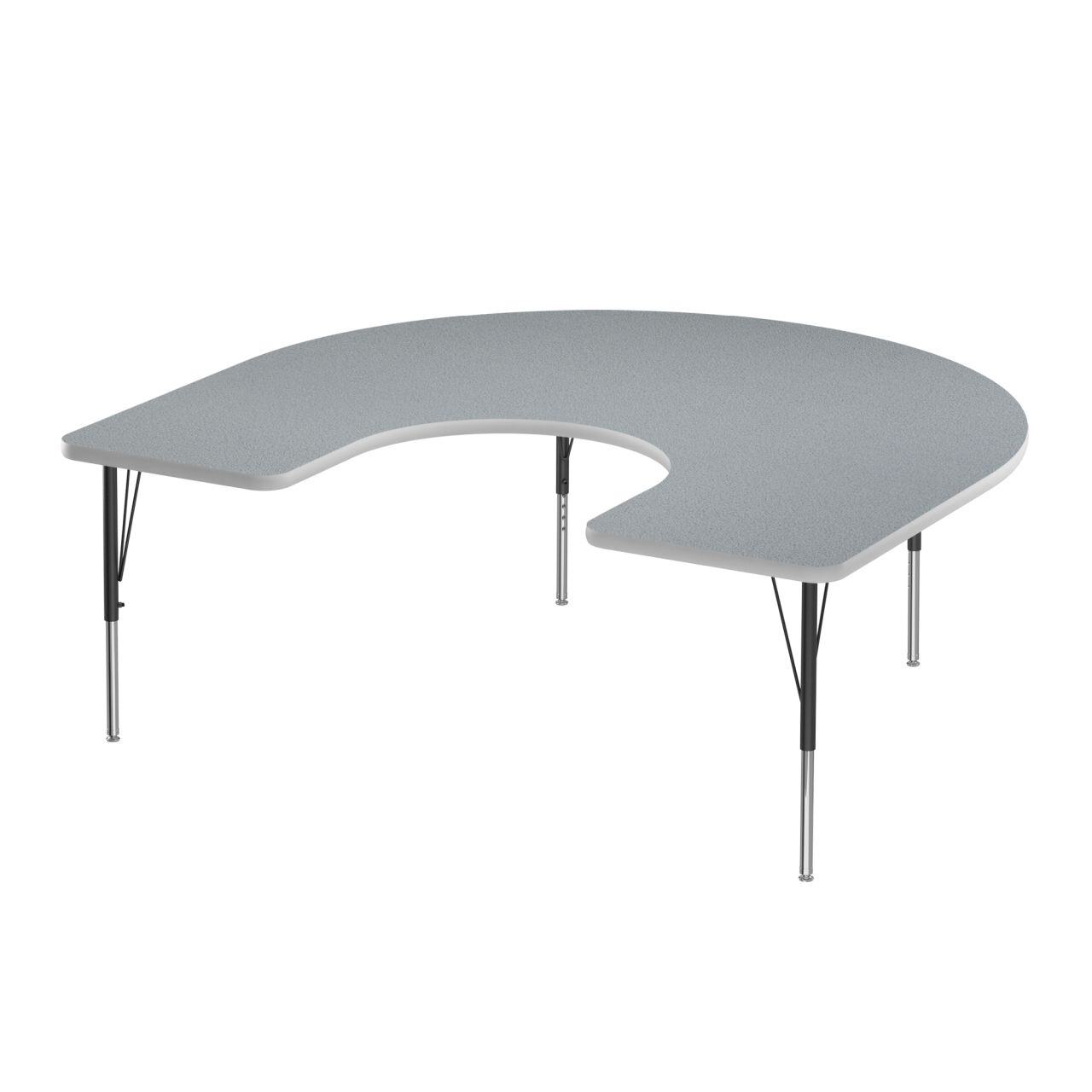Adjustable Height Activity Tables-Horseshoe Shaped Gray Granite[https://cdn11.bigcommerce.com/s-ae8l2aaf6n/product_images/attribute_value_images/38535.preview.jpg?t=1741118992] Gray[https://cdn11.bigcommerce.com/s-ae8l2aaf6n/product_images/attribute_value_images/38548.preview.png?t=1741119001] Black/Chrome[https://cdn11.bigcommerce.com/s-ae8l2aaf6n/product_images/attribute_value_images/38555.preview.jpg?t=1741119007] SKU SMS-04-V28-A6066-HOR-15-09-13