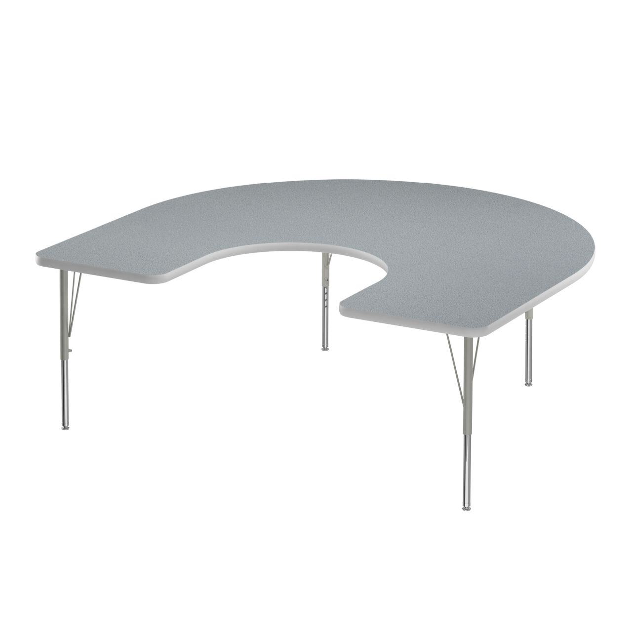 Adjustable Height Activity Tables-Horseshoe Shaped Gray Granite[https://cdn11.bigcommerce.com/s-ae8l2aaf6n/product_images/attribute_value_images/38535.preview.jpg?t=1741118992] Gray[https://cdn11.bigcommerce.com/s-ae8l2aaf6n/product_images/attribute_value_images/38548.preview.png?t=1741119001] Silver Mist[https://cdn11.bigcommerce.com/s-ae8l2aaf6n/product_images/attribute_value_images/38556.preview.png?t=1741119007] SKU SMS-04-V28-A6066-HOR-15-14-13