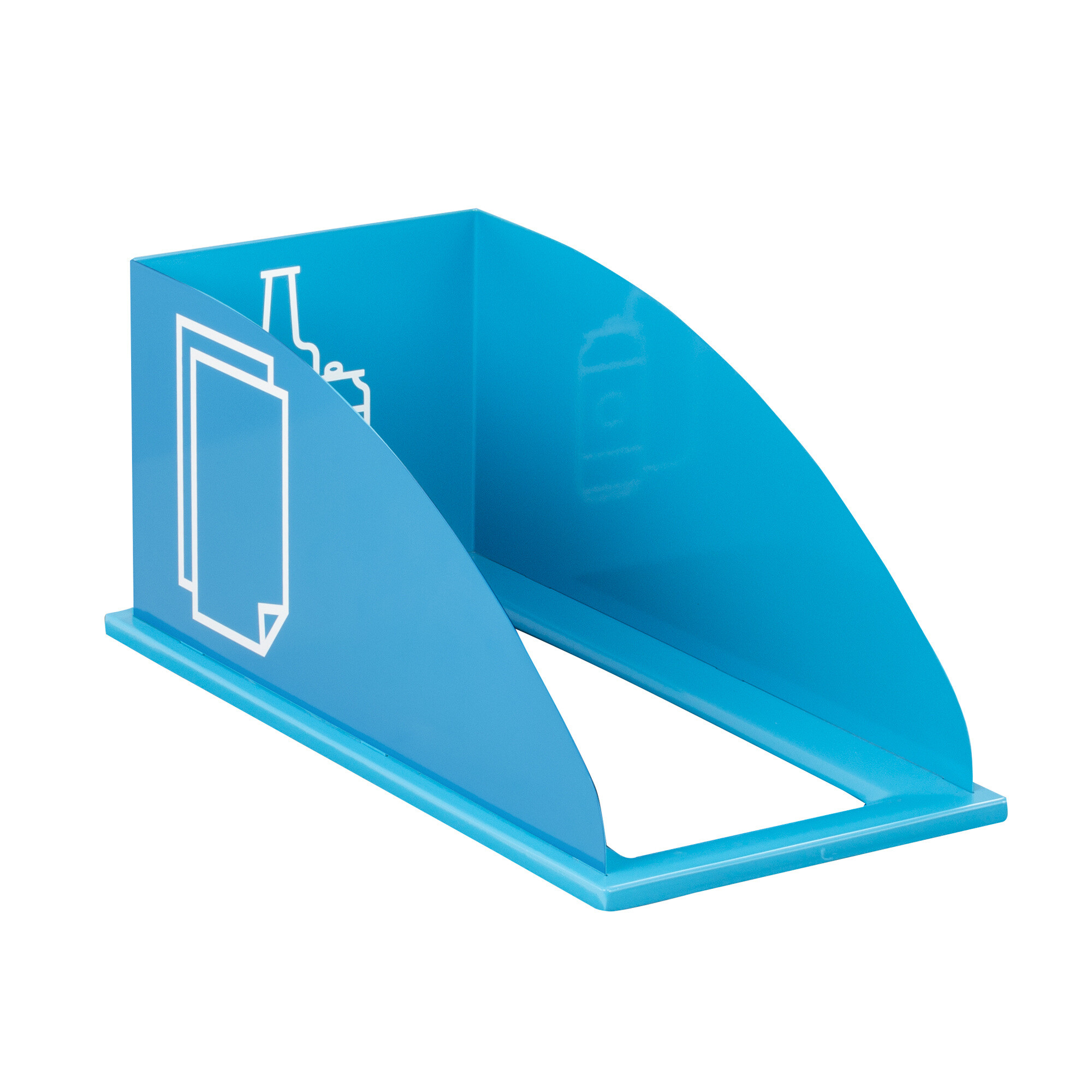 Mixx Rectangular Recycling Lid Blue[#1C2E5A] SKU SMS-12-V37-9449BU
