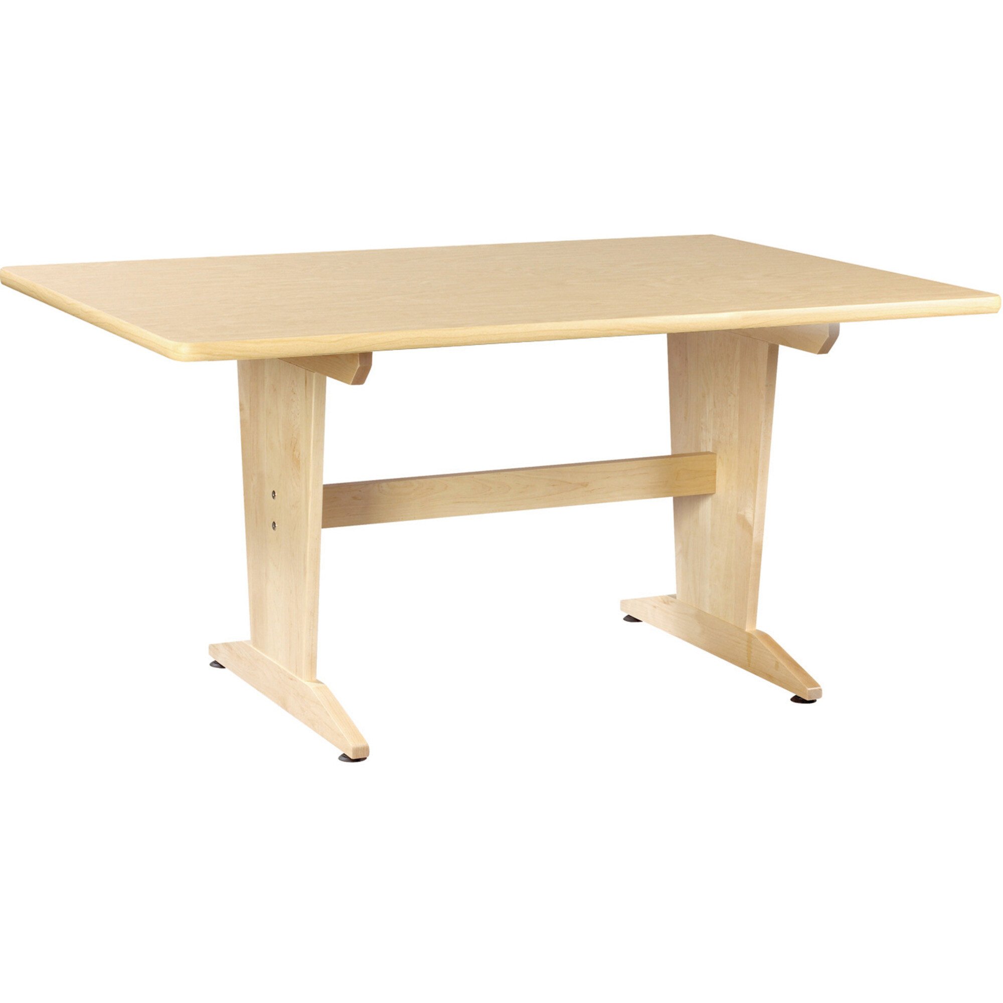 Hobby and Craft Table Natural Maple[#EFD9B8] SKU SMS-11-V102-PT-62PNB