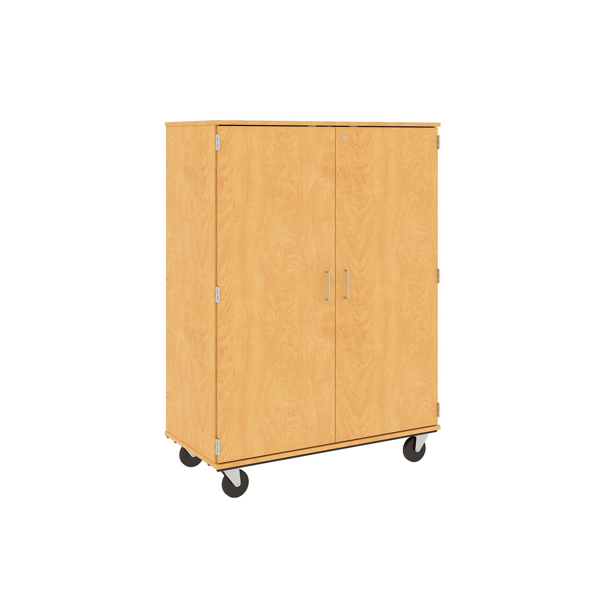 67 inch High Mobile Shelf Storage Cart with Lockable Doors Maple[https://cdn11.bigcommerce.com/s-ae8l2aaf6n/product_images/attribute_value_images/63324.preview.jpg?t=1752509762] SKU SMS-04-V127-80181-F67-577