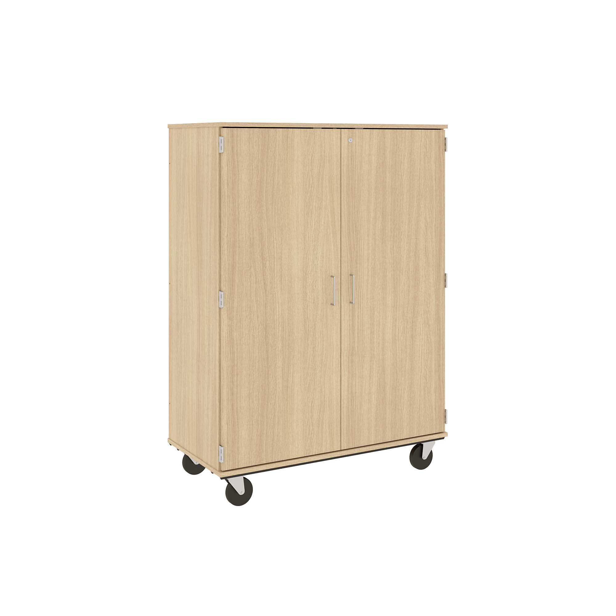 67 inch High Mobile Shelf Storage Cart with Lockable Doors Battle Creek Oak[https://cdn11.bigcommerce.com/s-ae8l2aaf6n/product_images/attribute_value_images/63326.preview.jpg?t=1752509762] SKU SMS-04-V127-80181-F67-592