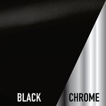 Black/Chrome