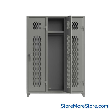Heavy Duty Lockers 54''W x 18''D x 75''H - 4.66-3H-18-1T-L SMS-05-V03-4.66-3H-18-1T-L