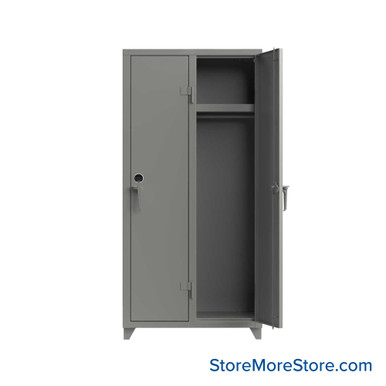 Heavy Duty Lockers 36''W x 18''D x 75''H - 36-2D-18-1T-L-AT SMS-05-V03-36-2D-18-1T-L-AT