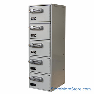 Cell Phone Locker 9''W x 12''D x 30.5''H - UCTL192(30)-5A-E-PL SMS-05-V39-UCTL192(30)-5A-E-PL